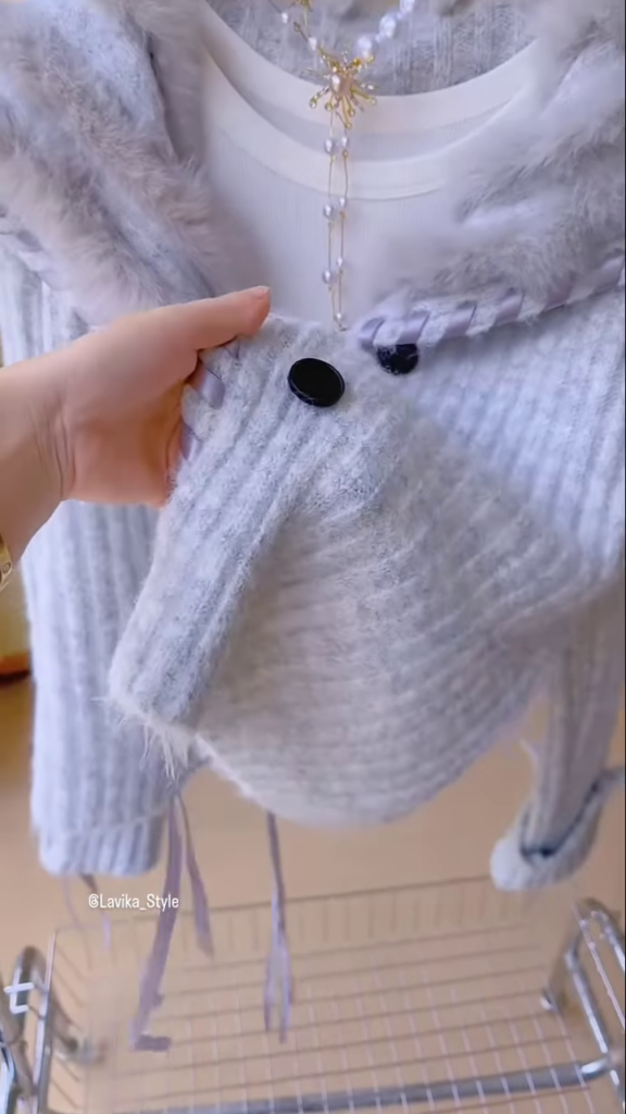 Cozy and Chic Hooded Knit Set - Photo 2